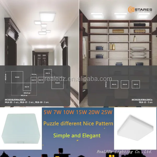 
Modern kitchen design square 250X250MM 20W led ceiling down light 
