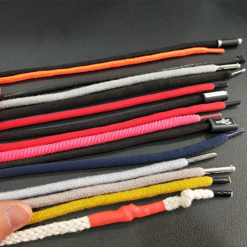 Круглые пластиковые блестящие шнурки aglet на заказ