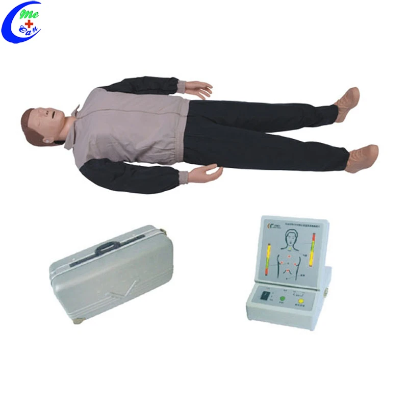 Medical Full Body Mannequin Professional First Aid CPR Dummy Adult Manikin Medical Advanced Practi-man CPR Training Manikin
