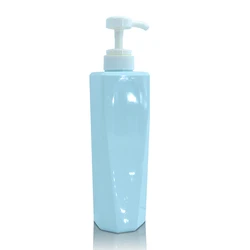 Wholesale 500ml 700ml Shampoo Bottle Recycle PETG Plastic  Bottle Body Lotion Cosmetic Packaging Body Wash Shampoo Bottle