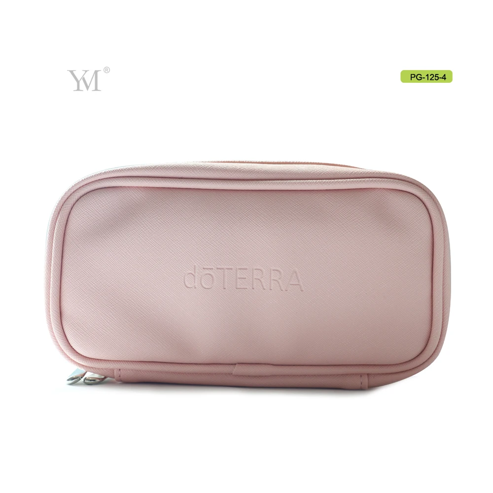 
wholesale travel essential oil carrying bag organiser leather essential oil case 