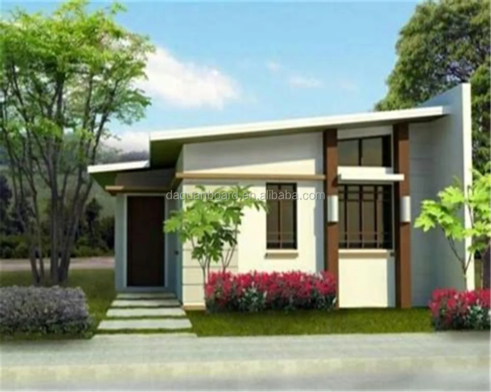 China Well Designed and Modern Prefab House Built With EPS Cement Sandwich Panels