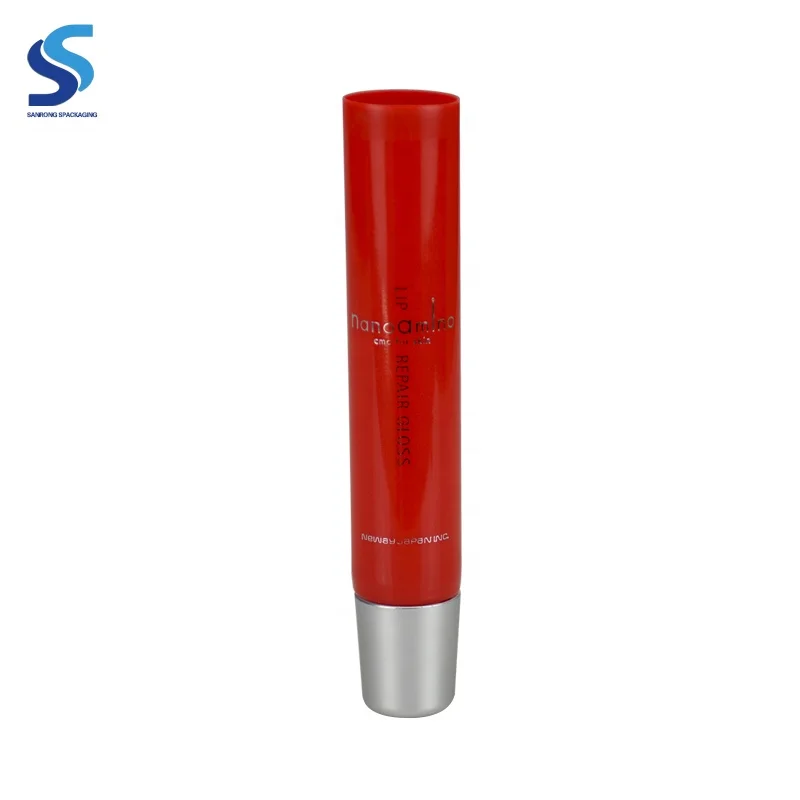 High Quality 19mm Diameter 5ml 10ml 12ml 15ml Lip Gloss Tube Cosmetic Packaging Ldpe Material Plastic for Young Girl