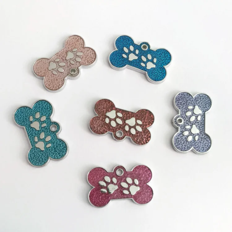 
De Heng supply custom American metal dog tag with chain 