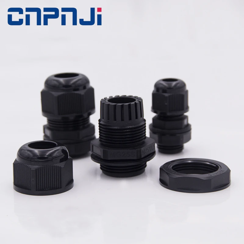 Industrial liquid tight 3/8 inch NPT thread Size water tight cord grip cable gland with nut gasket