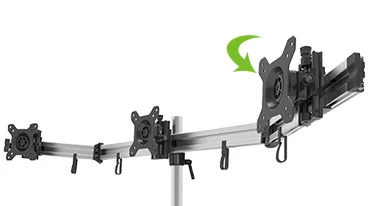 JEO JN-MP230CL Clamp lcd monitor stand,monitor mounting bracket,computer riser