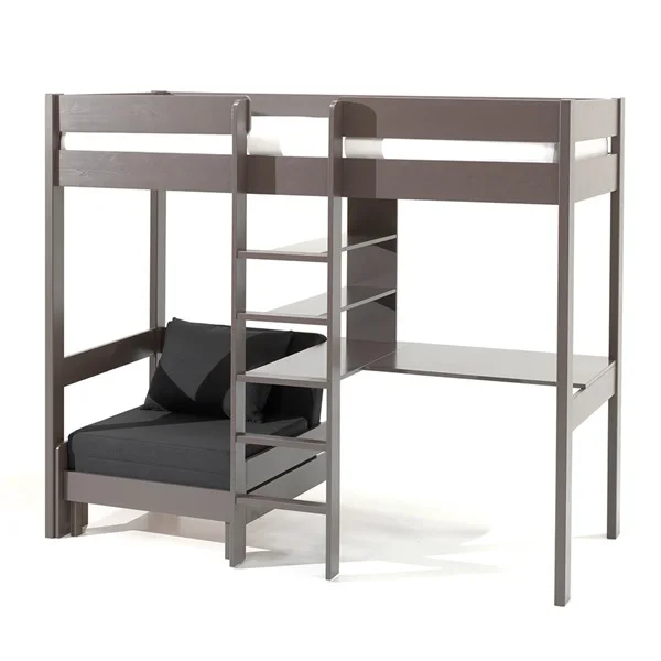 
No. 1488 Solid Wood Bunk Bed Baby Bed with Desk and Sofa Bed 