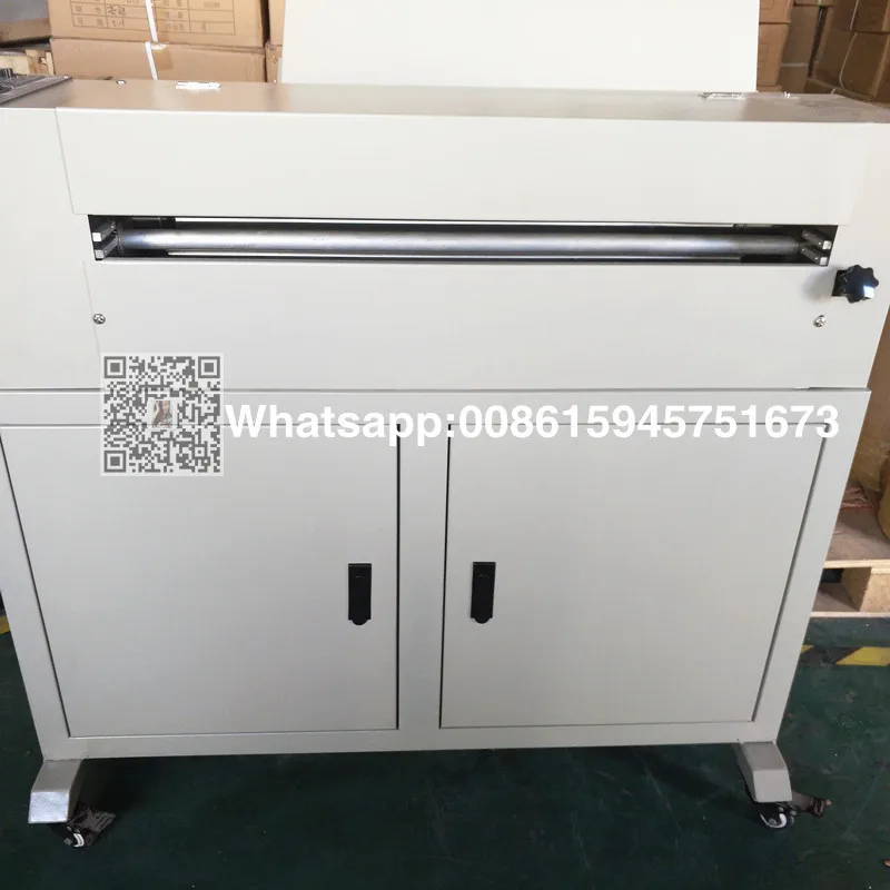 Digital prints photo paper UV coating 650mm UV varnish embossing machine