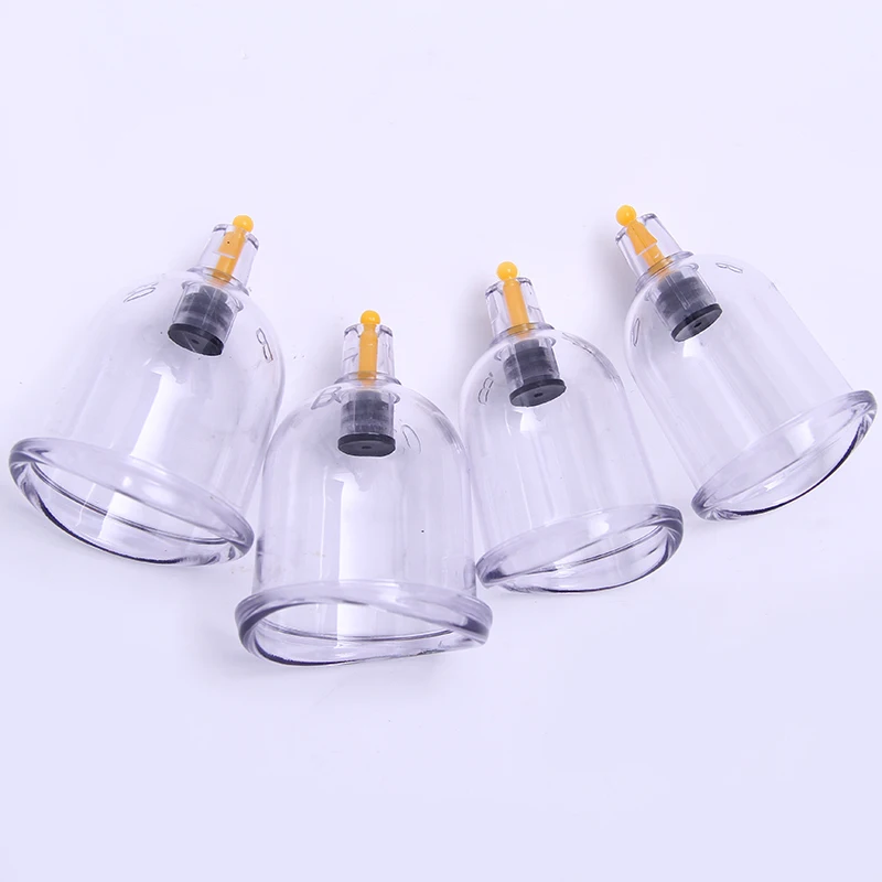 Plastic Hijama Cupping cups Joint Cups curved cup for body massage