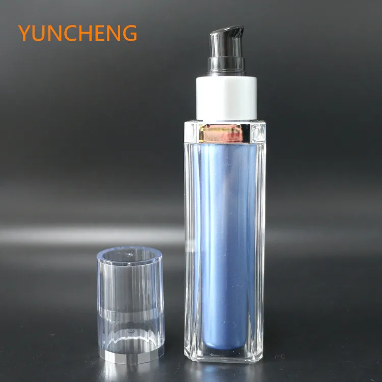 Лосьон для упаковки бутылок контейнеры косметики 100 мл площади пластиковые бутылки