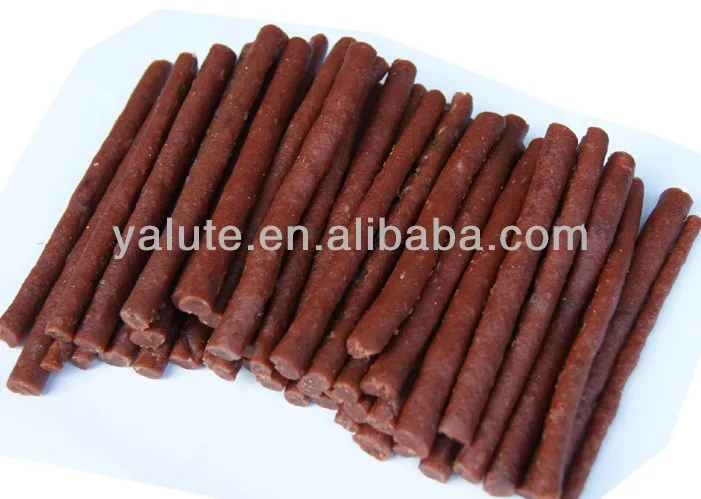 оптовая сухие палку говядины для щенка домашних животных лечить