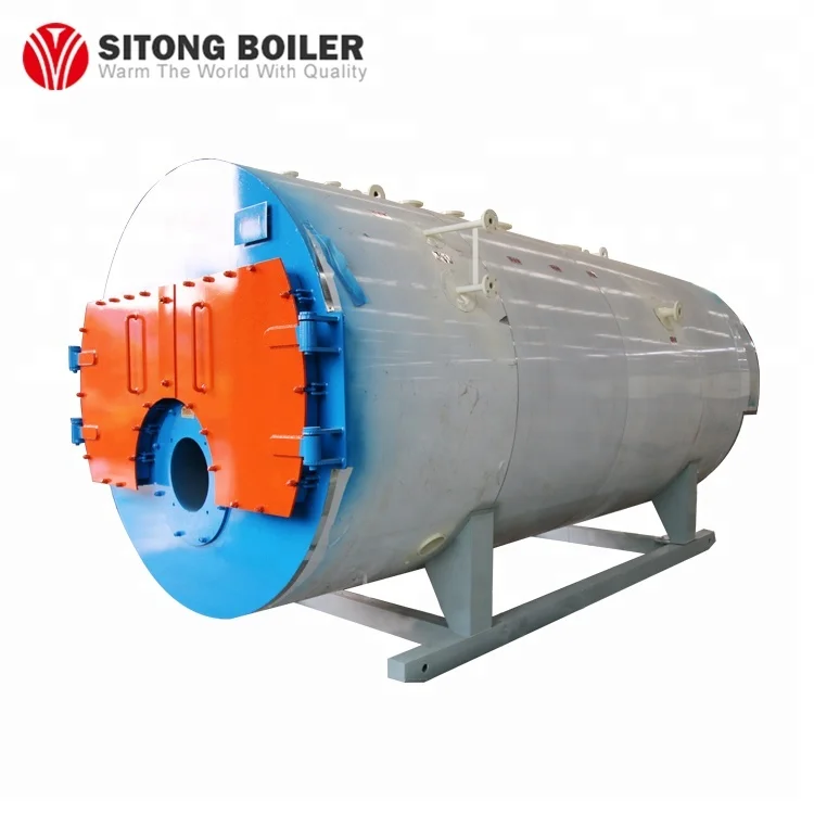 Large diameter corrugated furnace Gas Oil Steam Boiler Burner