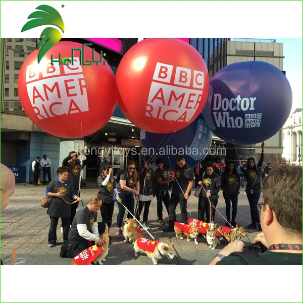 High Quality Printed Giant Balloons Helium / Inflatable Advertising Balloon