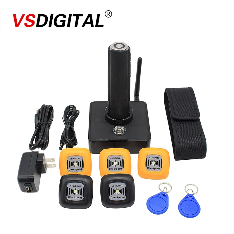 
RFID Guard Tour Patrol System Wireless GSM Alarm System SIM Card 