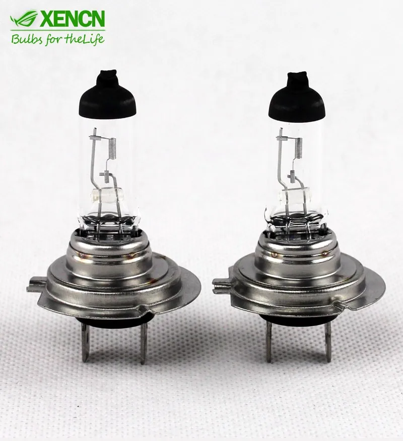 XENCN H7 PX26d 12V 55W 3200K Clear White Halogen Headlights High Low Beam Car Lights Bulbs Autolamps h7 halogen light