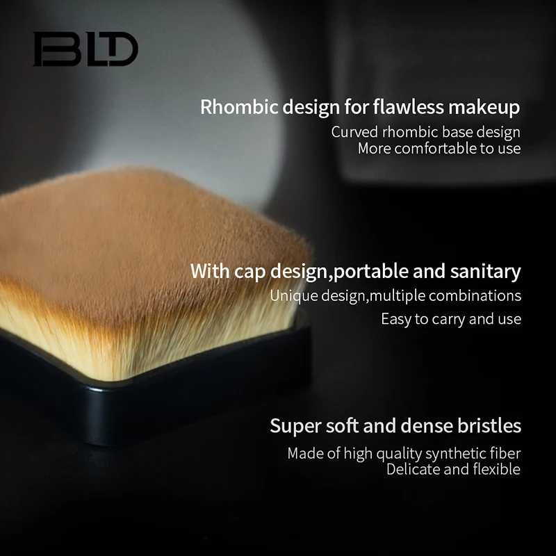 BLD многофункциональные плоские Кисти для макияжа Kabuki для жидкой пудры, основы
