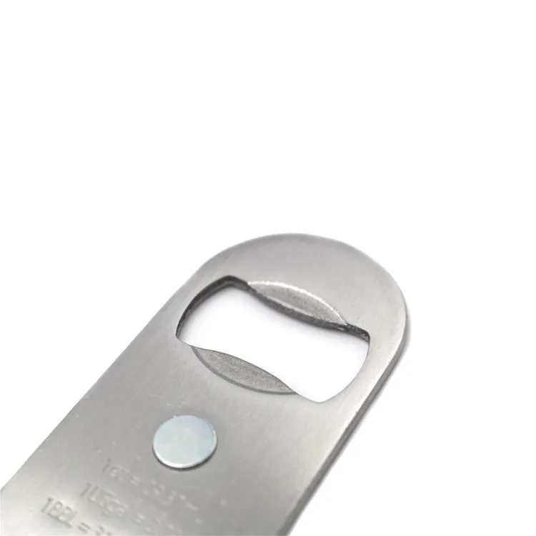 Custom Stainless Steel Blank Metal Magnetic Bar Beer Bottle Opener