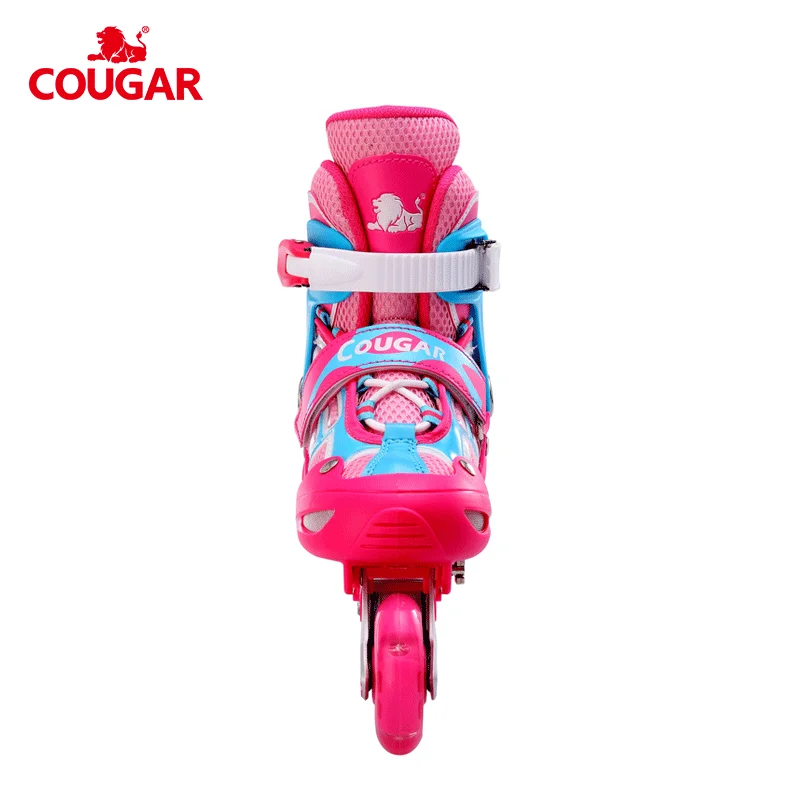 Cougar two flashing wheel kids line roller skates shoes