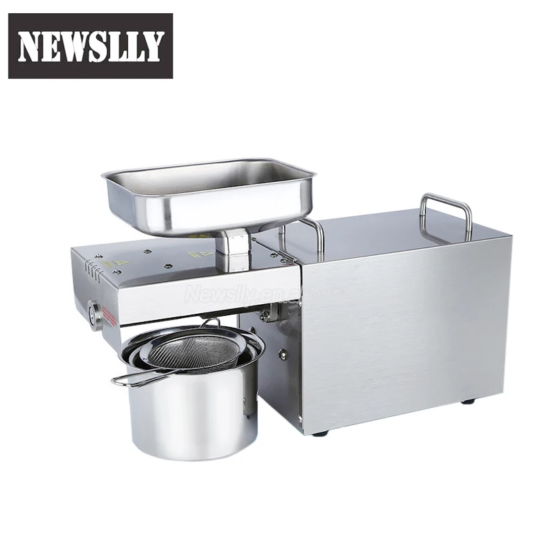 Home Use vegetable Seeds oil extractor flaxseeds oil expeller Mini Oil Press machine