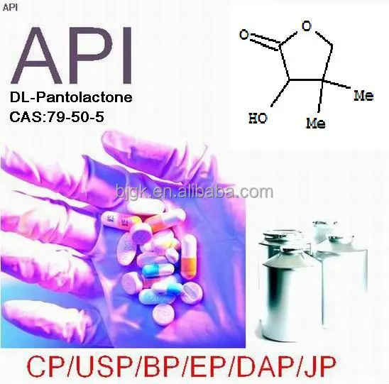 
Pharmaceutical drug:DL-Pantolactone,CAS:79-50-5 