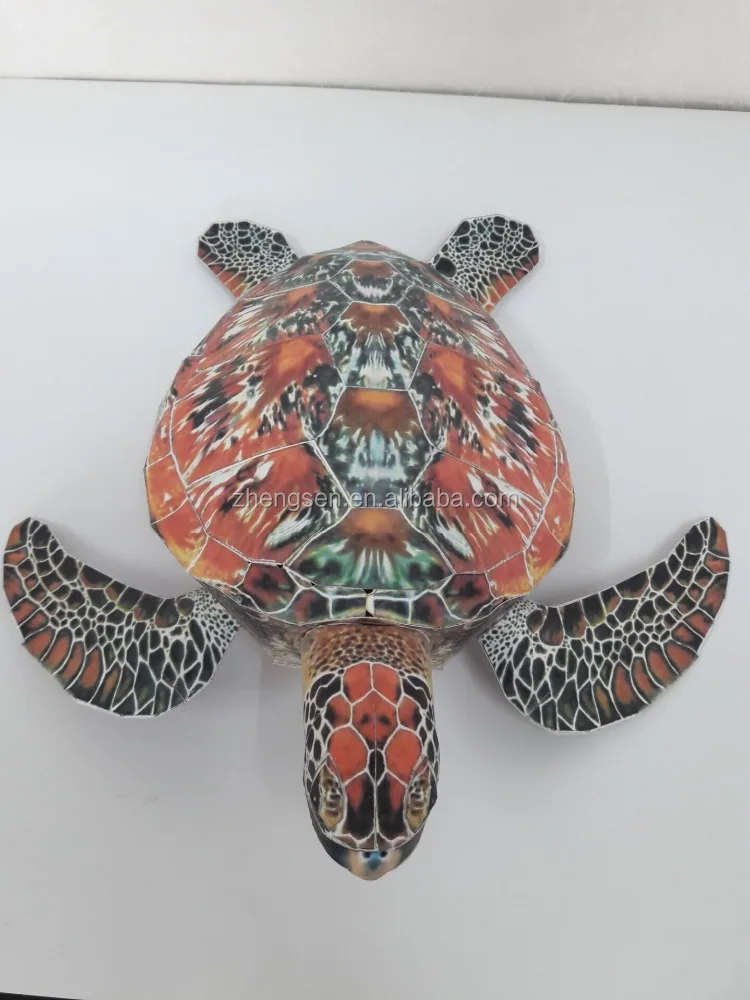 DIY paper 3D model cute animals image children toys