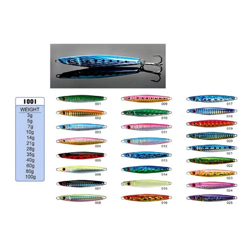 
Best selling slow jig for jig fishing 