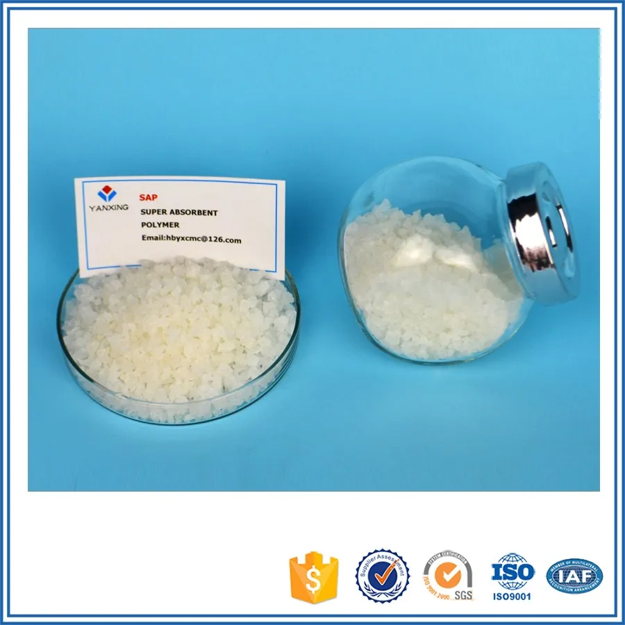 Agriculture Super absorbent polymer SAP water retainer soil for water saving