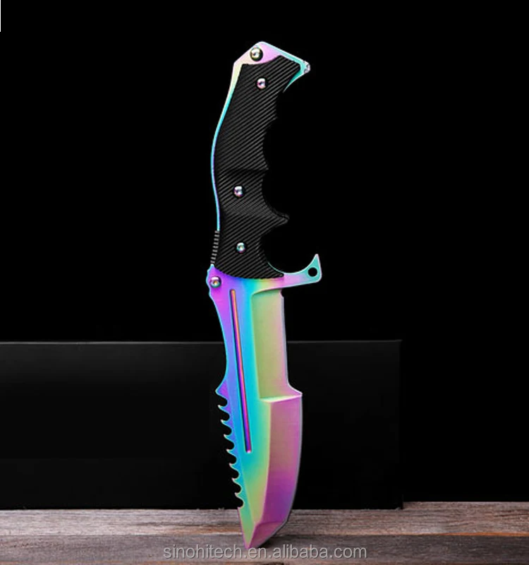 
 Охотничий нож Rainbow Huntsman, охотничьи ножи CS GO оптом  