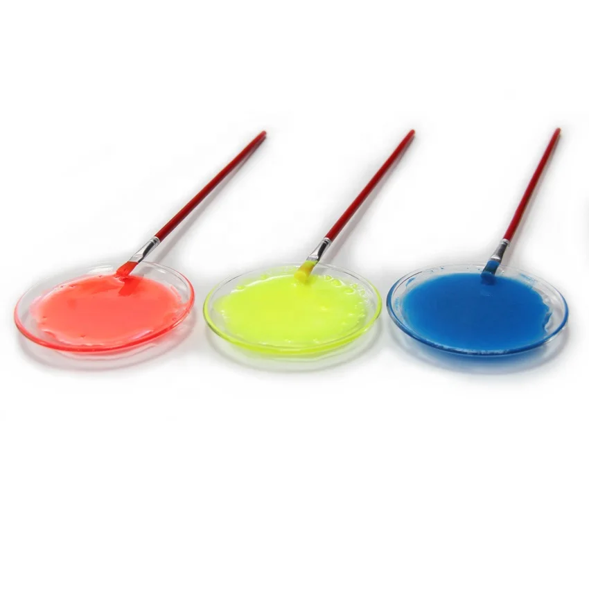 9 colors kids diy watercolor paint non-toxic glow powder luminous powder fluorescent powder for making glow in the dark paint