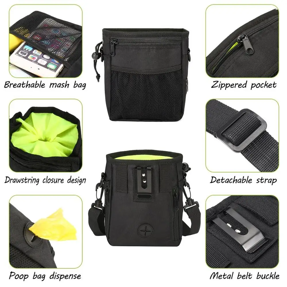 Лидер продаж Amazon 2019, Портативный Регулируемый мешочек для собак для тренировок