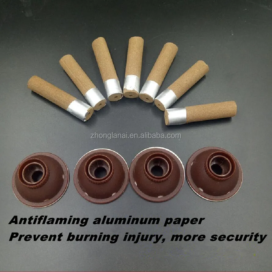 
Chinese mugwort natural mini Moxa Self-stick Paste Moxibustion Tube Acupuncture Points Massage 