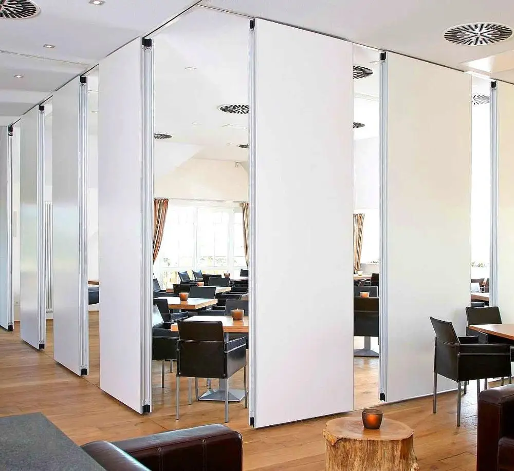 
Conference room Soundproof sliding partition doors laminate soundproof folding doors movable doors for restaurant 