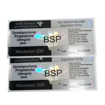 Free Samples Waterproof Vial Labels manufactured in China