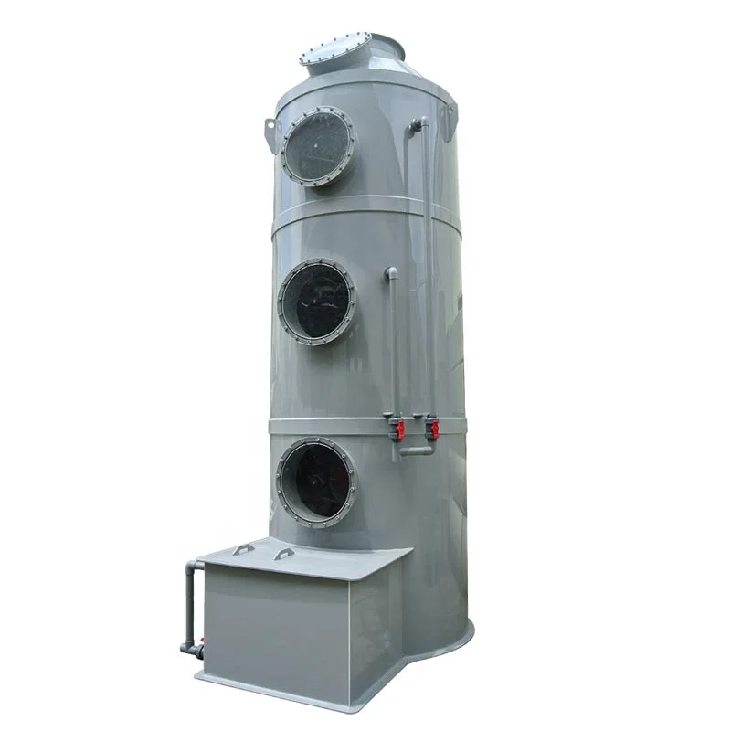 Industrial Acid Gas & Alkaline Gas Treatment Exhaust Gas Scrubber