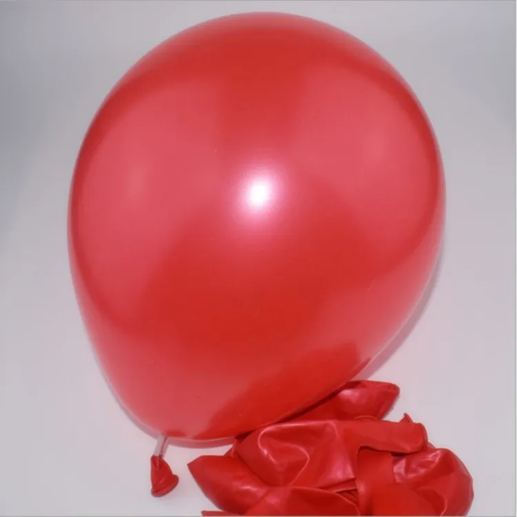 New Pearl Metallic Round Assorted Color 12 inch Balloons Latex Candy Color 12 Inch Latex Balloons