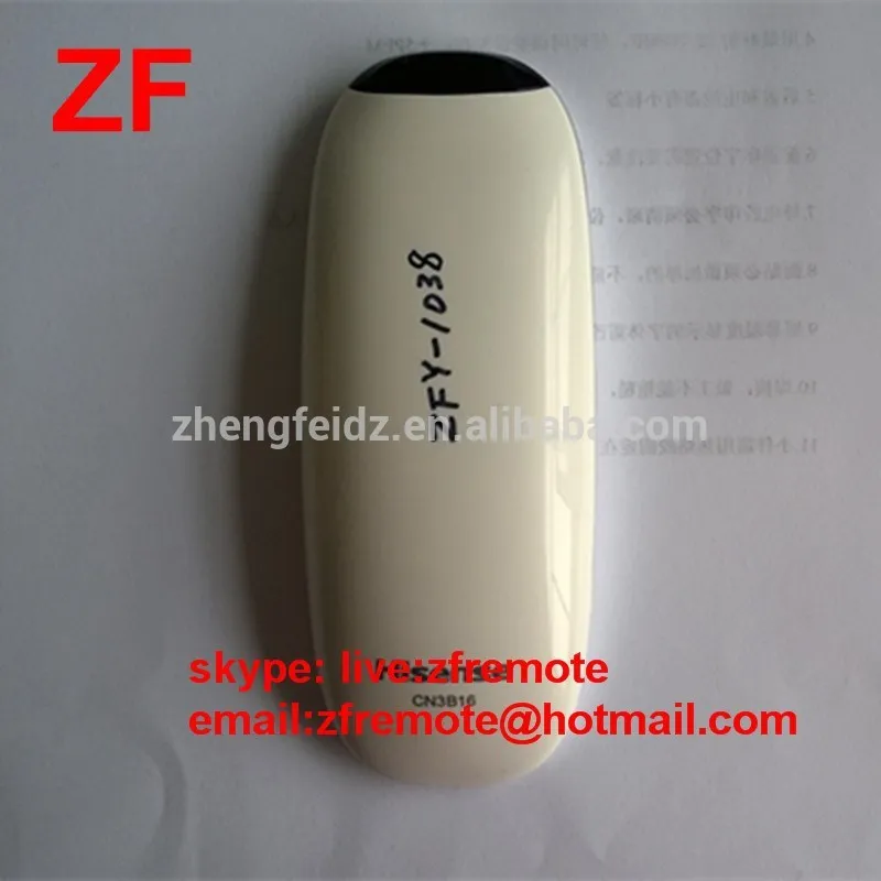 Zfy-1038 white 27 kayes IR wireliss cn3b16 IR remote control for hisense lcd tv 55 inch wireless