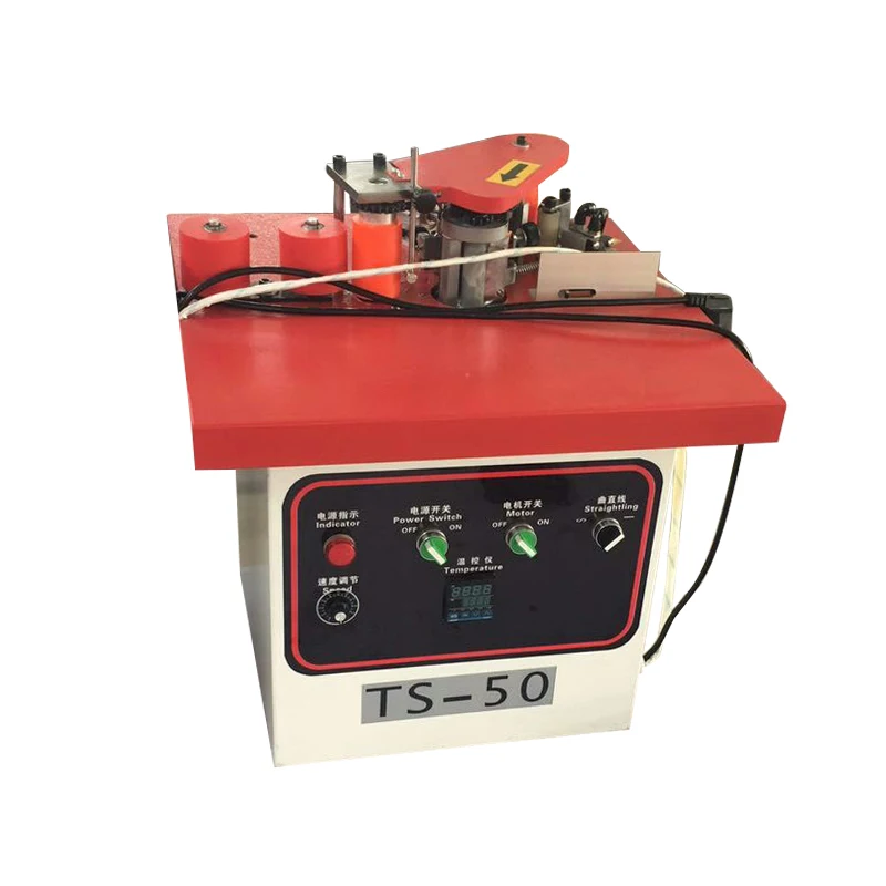 Portable mini 30kg manual edge bander pvc edge banding machine