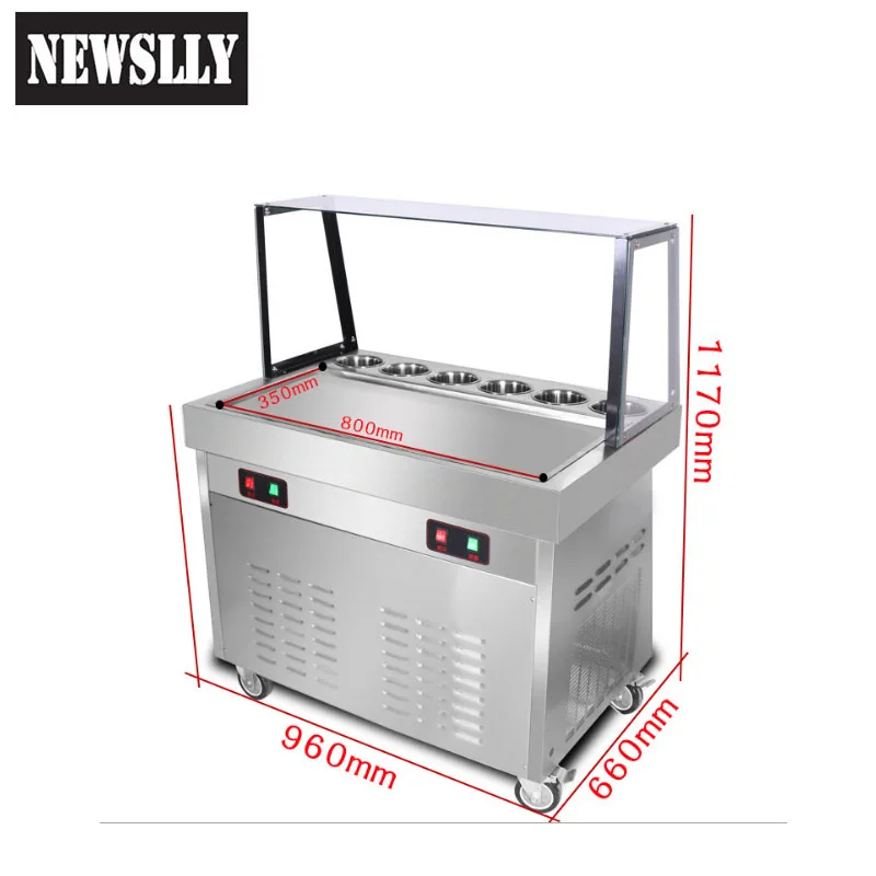 New products fried ice cream roll machine fried ice machine fried ice cream maker