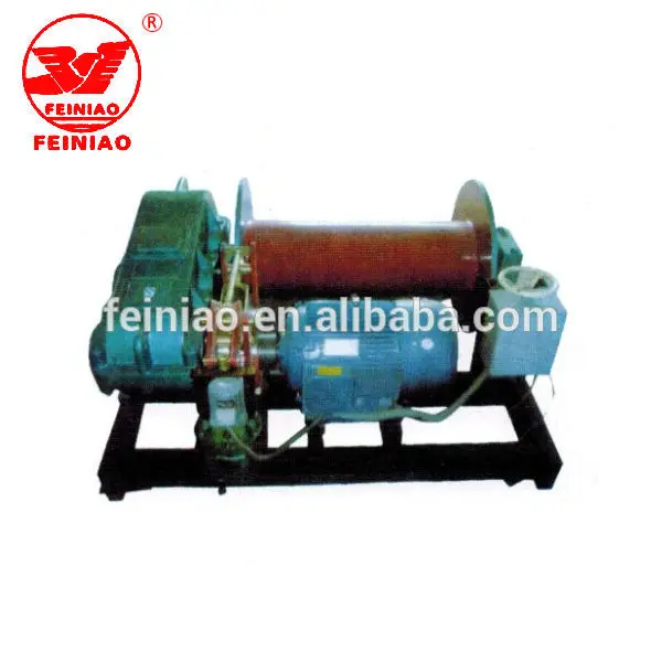 different speed electric rope cable pulling winch