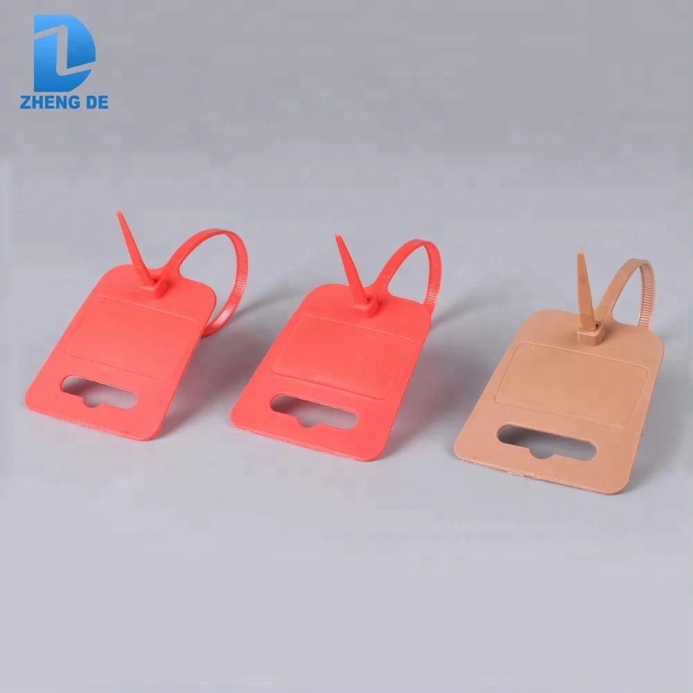 Нейлоновый маркер для кабельных стяжек/самоблокирующийся нейлоновый хомут/нейлоновый хомут для кабеля