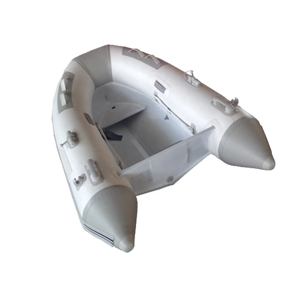 CE MINI Aluminum RIB240 Hypalon/PVC Rigid Aluminum Hull Inflatable Boat For Rowing