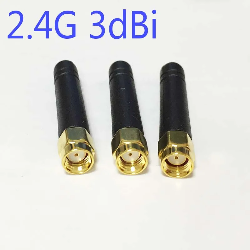 Wifi Antenna 2 4G 3dbi with RP SMA connector signal booster Straight head NEW Wholesale