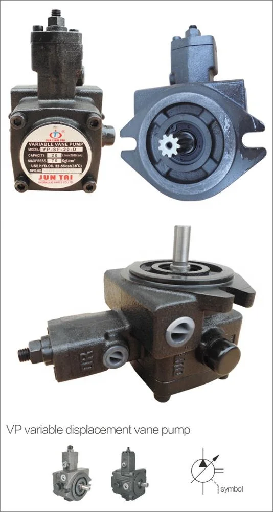 
Factory outlets discount prices hydraulic unit pump VP-SF-12-D spline key Vane pump 