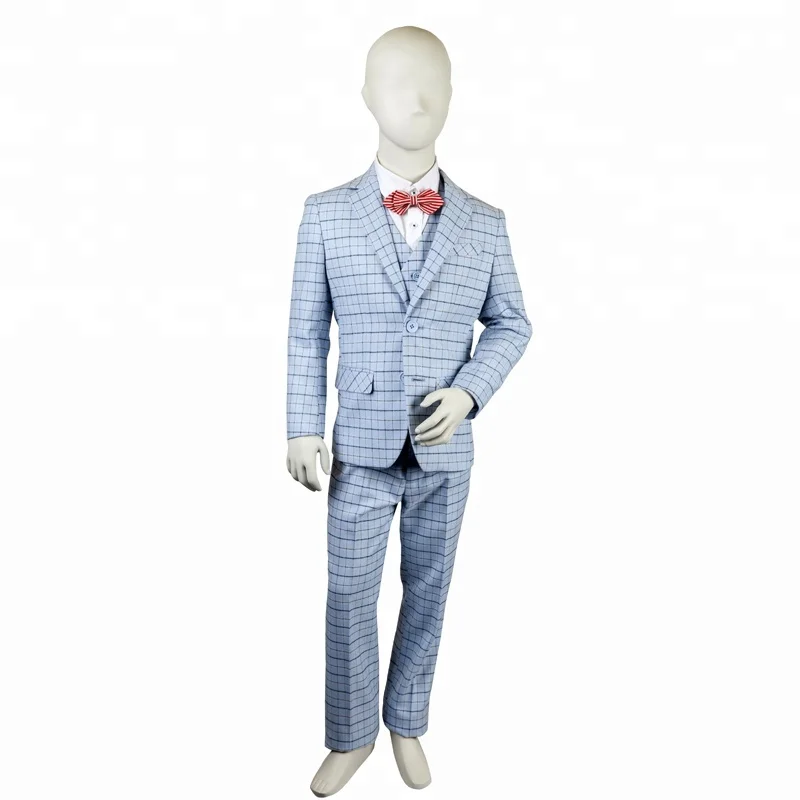 
CMT hotsale New design high quality boy suits kids 3pieces suits 