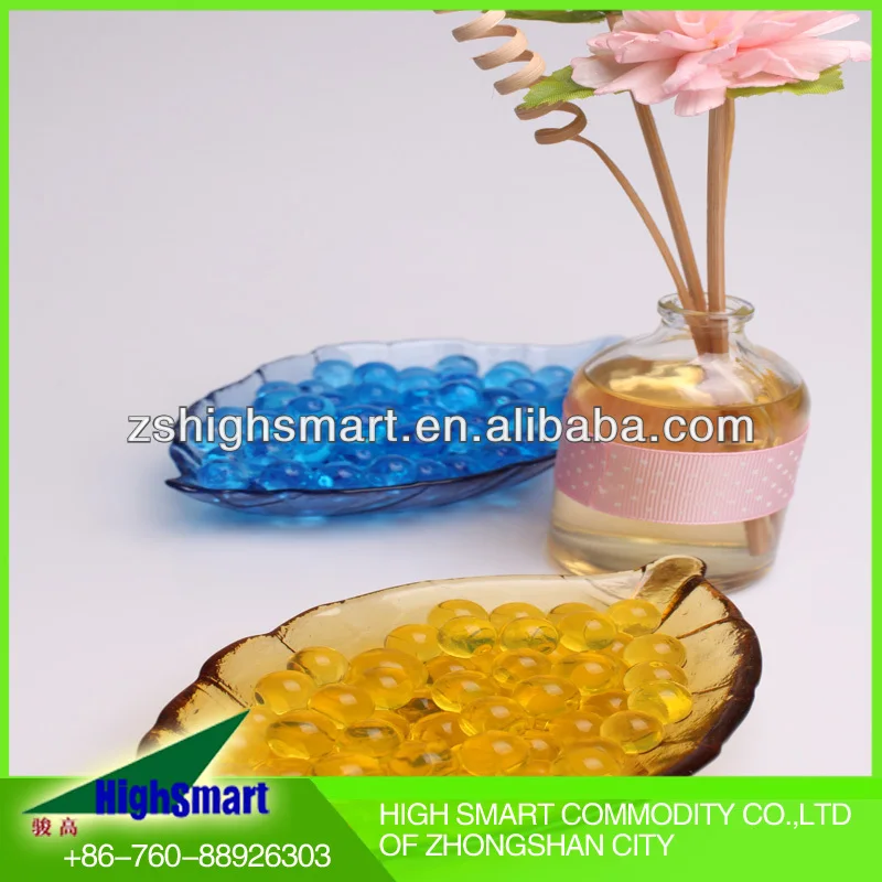 colorful gel for flower arrangements