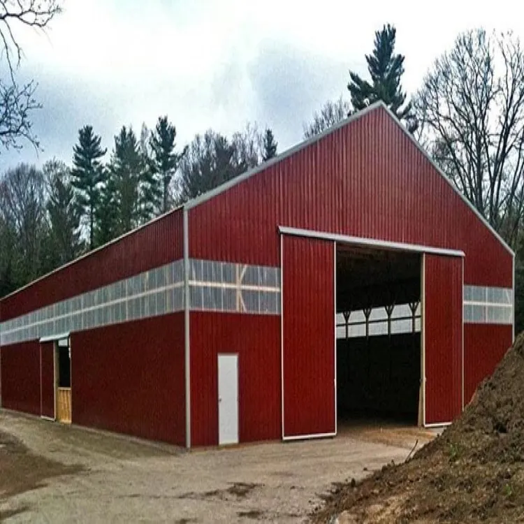 Steel truss structure warehouse steel poultry farms in pakistan