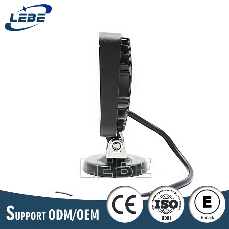 Round Square LED Driving Light 4x4 48W LED Work Light for Jeep
