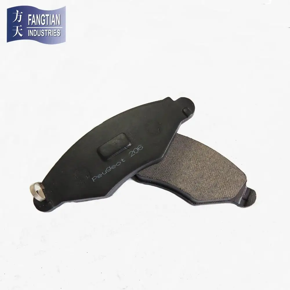 Тормозная колодка PEUGEOT 206 с полуметаллическим покрытием