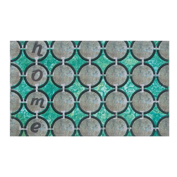 Waterproof Shoe Rubber Printed 3D Flooring Door Mat Kit