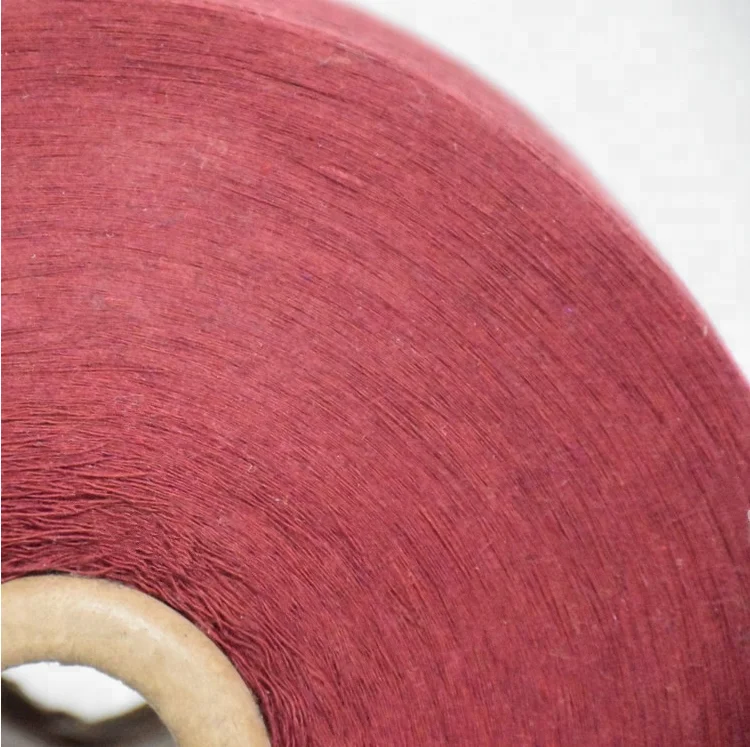 12s 8s regenerated unbleached cotton yarn recycle yarn